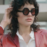 UNOVAL BLACK- RED SUNGLASSES