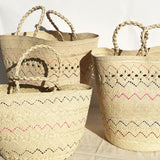 The Bolso, Rafia Baskets