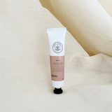 Natural hand cream, shea butter and rose flowers