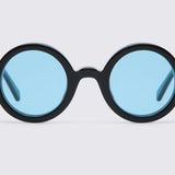 RONGLE BLACK BLUE SUNGLASSES