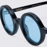 RONGLE BLACK BLUE SUNGLASSES