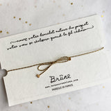 Tu es ma perle BRACELET * white