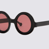 UNOVAL BLACK- RED SUNGLASSES