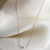 THE EYE SHAPE NECKLACE