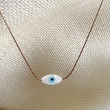 THE EYE SHAPE NECKLACE