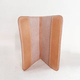 LEATHER PASSPORT CASE ~ NATURAL