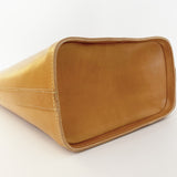TOTE LEATHER BAG~NATURAL