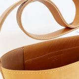 TOTE LEATHER BAG~NATURAL