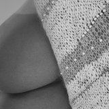 CASHMERE COTTON MOHAIR BEADED VEST