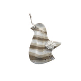 CERAMIC MEZUZAH SAND STRIPES