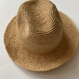 PANAMA RAFIA HAT, CROCHET