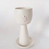 PORCELAIN KIDDUSH GLASS