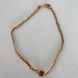 MESA ANKLE BRACELET- MUSTARD