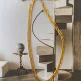 TASSEL NECKLACE -SAND
