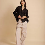 BOYFRIEND BUTTON BLACK