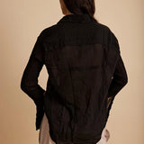 BOYFRIEND BUTTON BLACK