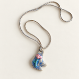 THE HANDMADE PORCELAIN DOVE - BLUE BLOOM