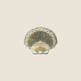 SCALLOP SEASHELL CLAW BABY BLUE HAIR CLIP