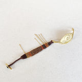 EYE GOLD BRACELET - BROWN