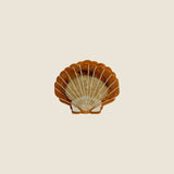 SUNSET SEASHELL CLAW BROWN HAIR CLIP
