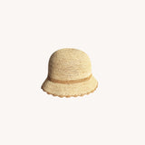 CLOCHE RAFIA HAT - NATURAL