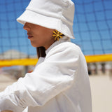 THE WHITE COTTON BLAZER