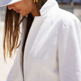 THE WHITE COTTON BLAZER