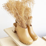 THE HIGH NATURAL VACCHETA CLOG new
