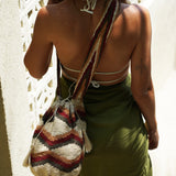 THE HIPPIE RAFIA BAG INDIEN