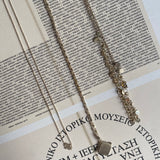 CONFETTI silver necklace