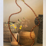 SINGLE ROW NECKLACE-ROSE