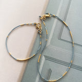 PERFECT STRING BRACELET - CIEL BLUE