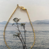 PERFECT STRING ANKLE BRACELET - KAKI