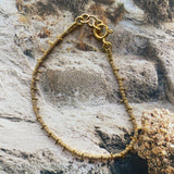 ONE LINE BRACELET - OLIVE GREEN