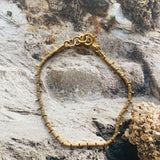 ONE LINE BRACELET - OLIVE GREEN