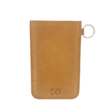 NATURAL LEATHER PHONE CASE HOLDER