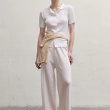 SHORT AMANZI SHIRT -IVORY