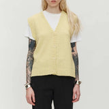BERG ALPACA VEST -SORBET