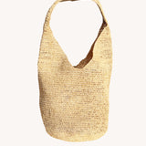KELLY RAFIA BAG - NATURAL