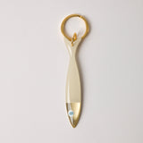 SARDINE KEYRING~BRONZE WHITE