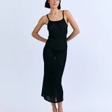 DOLORIS DRESS - BLACK