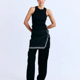 ISLA SKIRT - BLACK