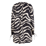 BRIANA DRESS - ZEBRA