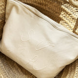 THE SUMR POUCH  LARGE -CANVAS