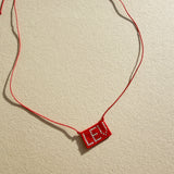 LEV RED NECKLACE