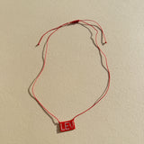LEV RED NECKLACE
