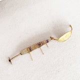 EYE GOLD BRACELET-SAND