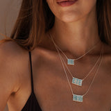 AMO WHITE NECKLACE