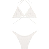 LIDO TREDICI RIB BIKINI IVORY