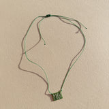 MOI GREEN NECKLACE